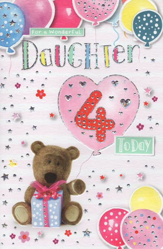 Picture of WONDERFUL DAUGHTER 4TH CARD